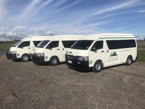 Cradle Mountain Coaches transports you to the start of the overland Track